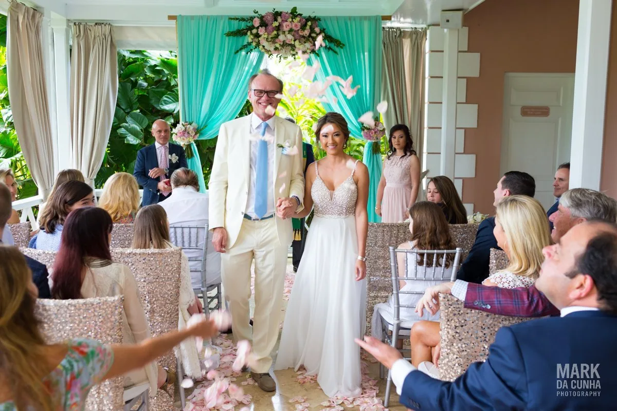 Ceremony Lyford Cay Bahamas Wedding Photography