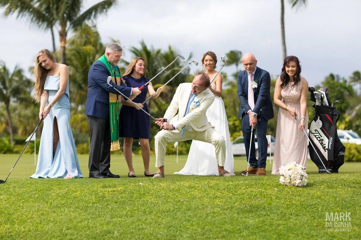 Golf Lyford Cay Bahamas Wedding Photography