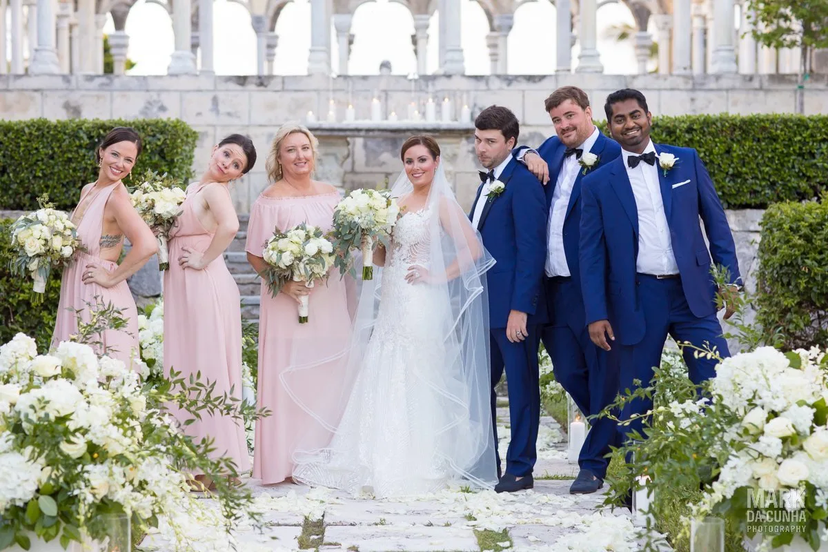 Versailles Gardens Ocean Club Four Seasons Bahamas Wedding Photographer Paradise Island
