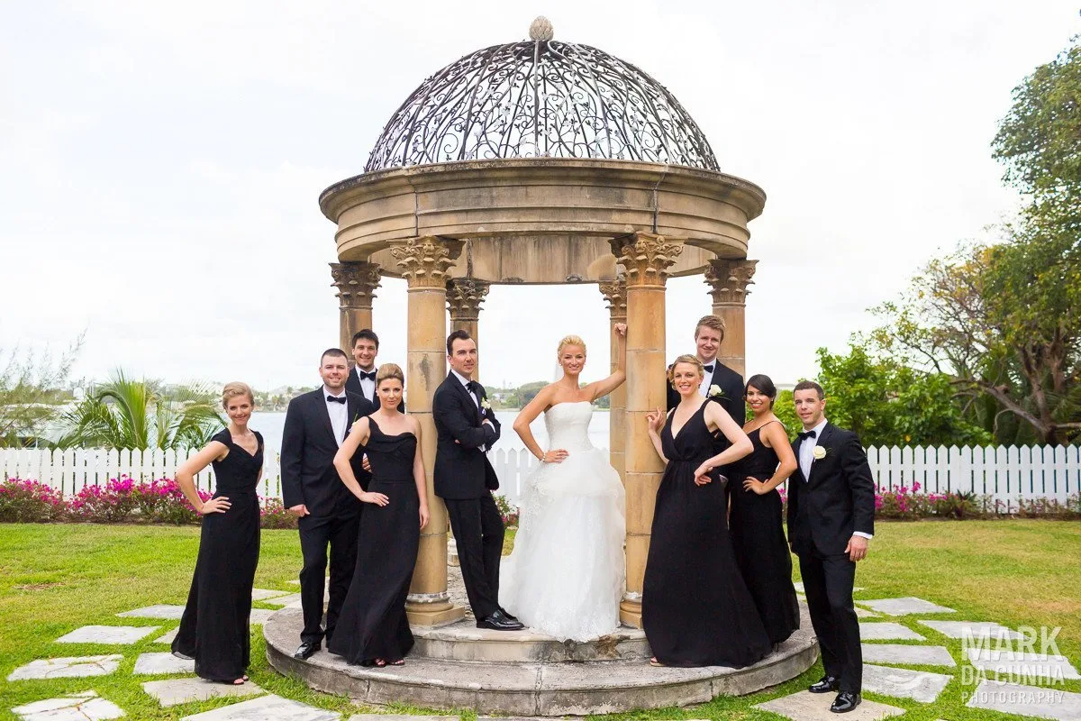 Gazebo The Ocean Club - Four Seasons Resort Bahamas Wedding Photo