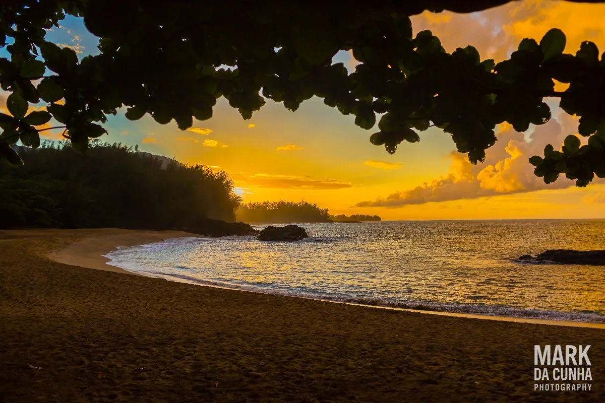 Kauai Beach Photography Sunset