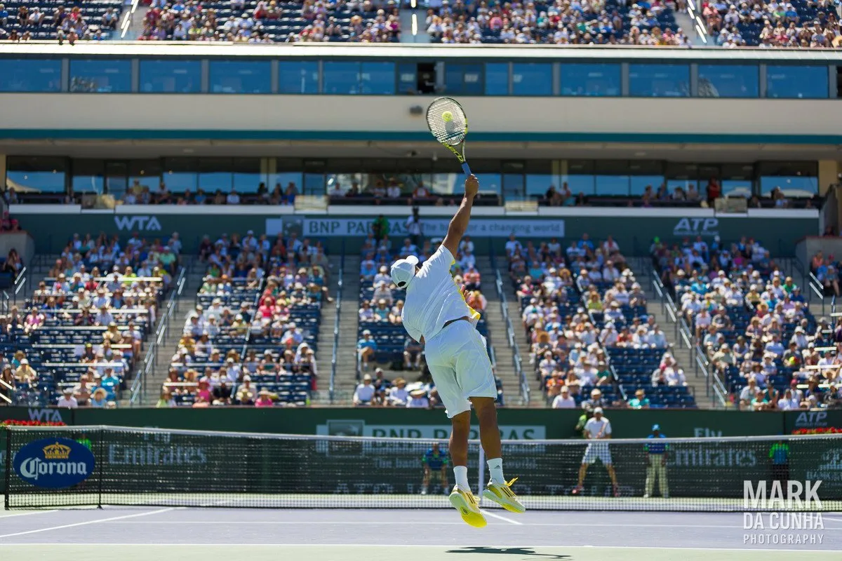 First Serve Tennis Photography
