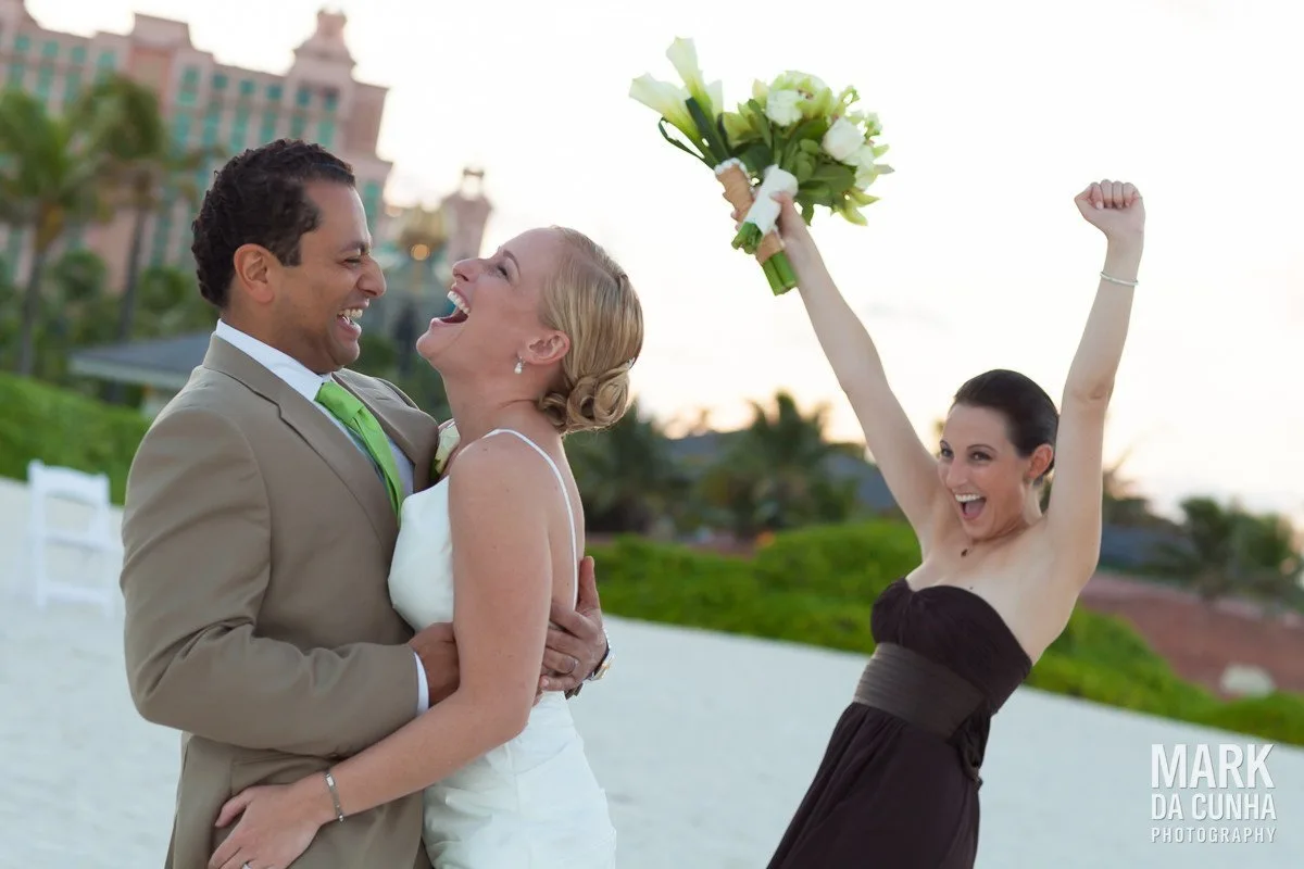 Atlantis Beach Wedding Photographer Bahamas Wedding Photography