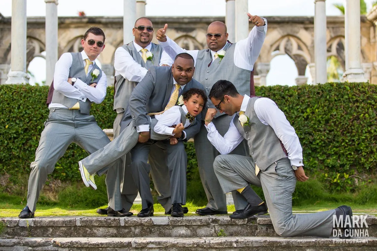Cloisters Versailles Ceremony Four Seasons Ocean Club Photographer Bahamas Wedding Photography