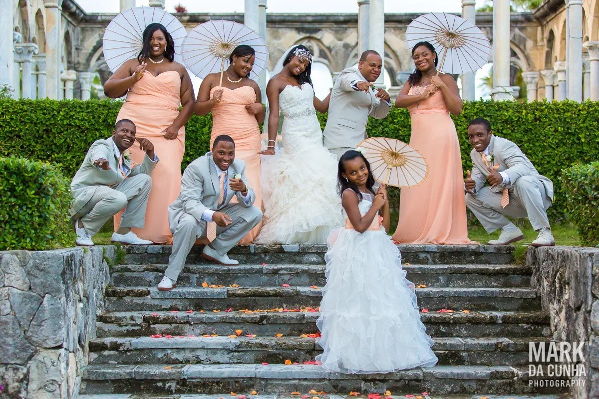 Cloisters Versailles Ceremony Four Seasons Ocean Club Photographer Bahamas Wedding Photography