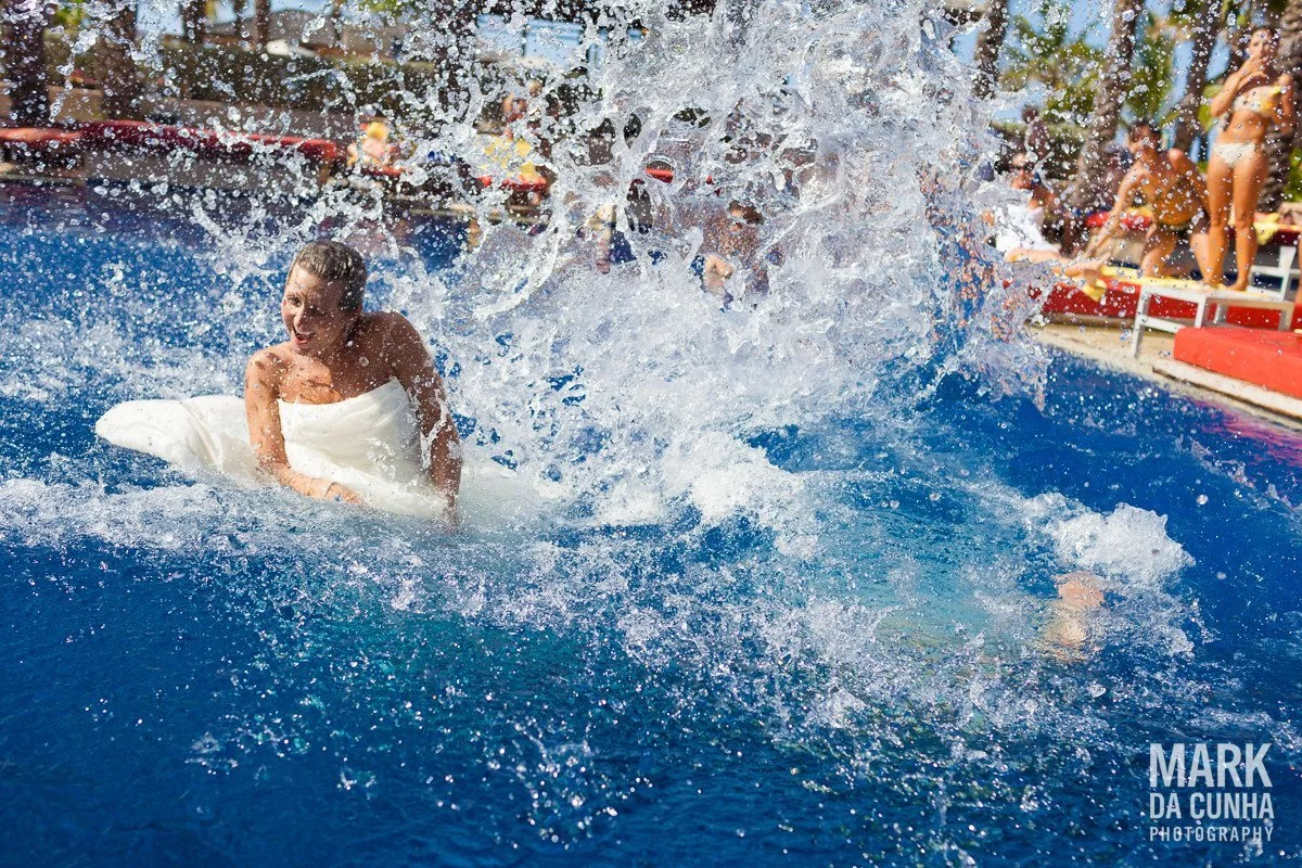 Trash The Dress Nassau Paradise Island Photographer Bahamas Wedding Photography