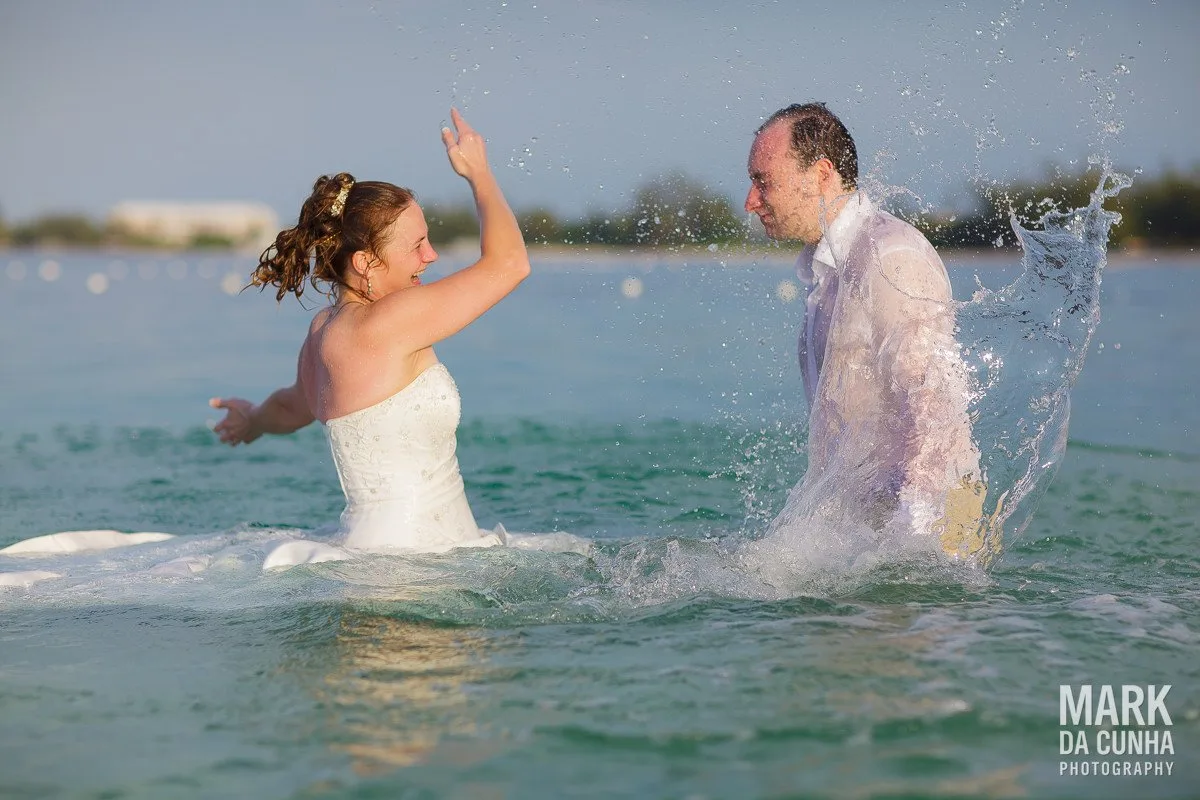 Trash The Dress Nassau Paradise Island Photographer Bahamas Wedding Photography
